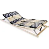 vidaXL Lattenbodem met 42 latten 7 zones 90x200 cm