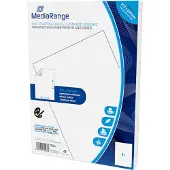 MediaRange Multifunctioneel etiketten MRINK140 Wit 21 cm 50 Etiketten