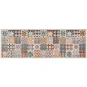 vidaXL Keukenmat wasbaar Mosaic Colour 45x150 cm