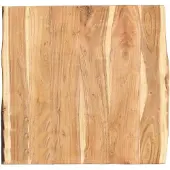 vidaXL Tafelblad 58x(50-60)x3,8 cm massief acaciahout