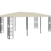 vidaXL Prieel 3x6 m crème