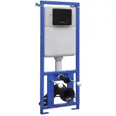 vidaXL Inbouwreservoir voor Hangtoilet 11 L 41x14x(110-125) cm