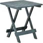 vidaXL Tuintafel inklapbaar 45x43x50 cm kunststof groen