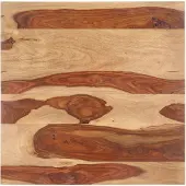 vidaXL Tafelblad 25-27 mm 80x80 cm massief acaciahout