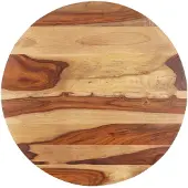 vidaXL Tafelblad rond 15-16 mm 60 cm massief acaciahout