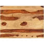 vidaXL Tafelblad 25-27 mm 70x90 cm massief acaciahout