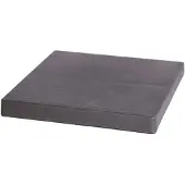 Prosperplast Plantenonderzetter - vierkant - 40 cm - antraciet - Planten onderzetter