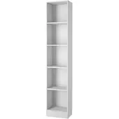 Hioshop Base kast A 4 planken wit.