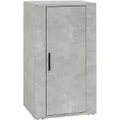 vidaXL Dressoir 40x33x70 cm bewerkt hout betongrijs