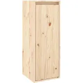 vidaXL Wandkast 30x30x80 cm massief grenenhout