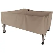 Perel Tuintafelhoes | | 165 x 105 x 60 cm (Polyester, Taupe)