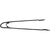 Falkx Spatbordstang achter omafiets staal 28x1 1/2inch zwart