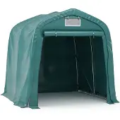 vidaXL Garagetent 2,4x2,4 m PVC groen