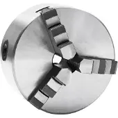 vidaXL Klauwplaat met 3 bekken zelfcentrerend 125 mm staal K11 125
