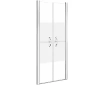 vidaXL Douchedeur 101x190 cm ESG halfmat