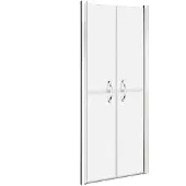 vidaXL Douchedeur 71x190 cm ESG mat