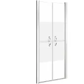 vidaXL Douchedeur 71x190 cm ESG halfmat