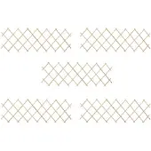 vidaXL Schuttingpanelen, 5 stuks, dennenhout, 180x60 cm