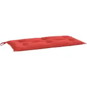 vidaXL Tuinbankkussen 100x50x7 cm oxford stof rood