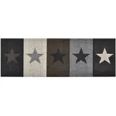vidaXL Keukenmat wasbaar Star 45x150 cm