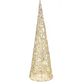 Countryfield Decoratieboom Met LED Goud D18 H60 Cm