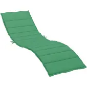 vidaXL Ligbedkussen 200x50x3cm oxford stof groen