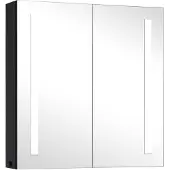 vidaXL Badkamerkast met spiegel en LED 62x14x60 cm