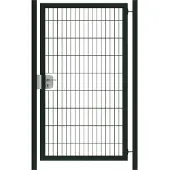 Intergard Metalen Tuinpoort dubbelstaafmatten gepoedercoat 203cm hoog en 250cm breed