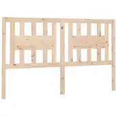 vidaXL Hoofdbord 166x4x100 cm massief grenenhout