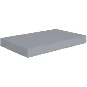 vidaXL Wandschap zwevend 40x23,5x3,8 cm MDF grijs
