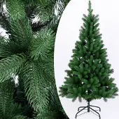 Casaria Kerstboom, 140 cm, groen, kunstkerstboom, standaard