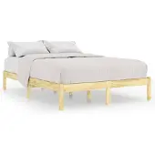 vidaXL Bedframe massief hout 180x200 cm