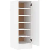 vidaXL Schoenenkast 32x35x92 cm bewerkt hout wit