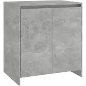 vidaXL Dressoir 70x41x75 cm bewerkt hout betongrijs
