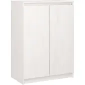 vidaXL Dressoir 60x36x84 cm massief grenenhout wit