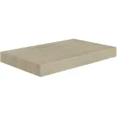 vidaXL Wandschap zwevend 40x23,5x3,8 cm MDF eikenkleurig