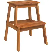 vidaXL Kruk 2-staps 40x38x50 cm massief acaciahout