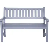 SenS Tuinbank "Bordeaux" grijs hout 125x92cm grijs Hout Tuinbank