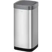 EKO - EcoSmart Sensor Bin 50 liter - Stainless steel Polypropyleen - mat RVS