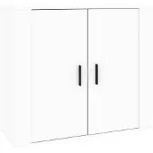 vidaXL Dressoir 80x33x70 cm bewerkt hout wit