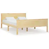 vidaXL Bedframe massief grenenhout 120x200 cm
