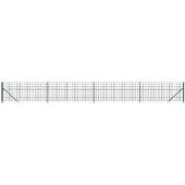 vidaXL Gaashek met flens 1x10 m groen