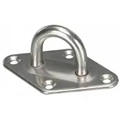 Velleman 5 X RVS Plaat met oog
