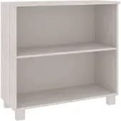 vidaXL Dressoir HAMAR 85x35x80 cm massief grenenhout wit