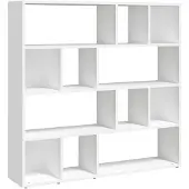 vidaXL Boekenkast/kamerscherm 105x24x102 cm wit