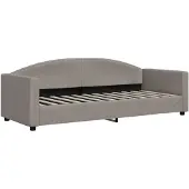 vidaXL - Slaapbank - 80x200 - cm - stof - taupe