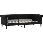 vidaXL Slaapbank 90x190 cm kunstleer zwart