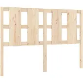 vidaXL Hoofdbord 140,5x4x100 cm massief grenenhout