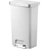 EKO - Hana pedaalemmer 45 liter - Plastic - wit