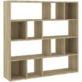 vidaXL Boekenkast / kamerscherm 105x24x102 cm sonoma eikenkleurig
